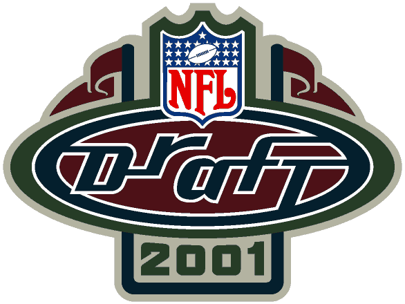 NFL Draft 2001 Primary Logo t shirts iron on transfers